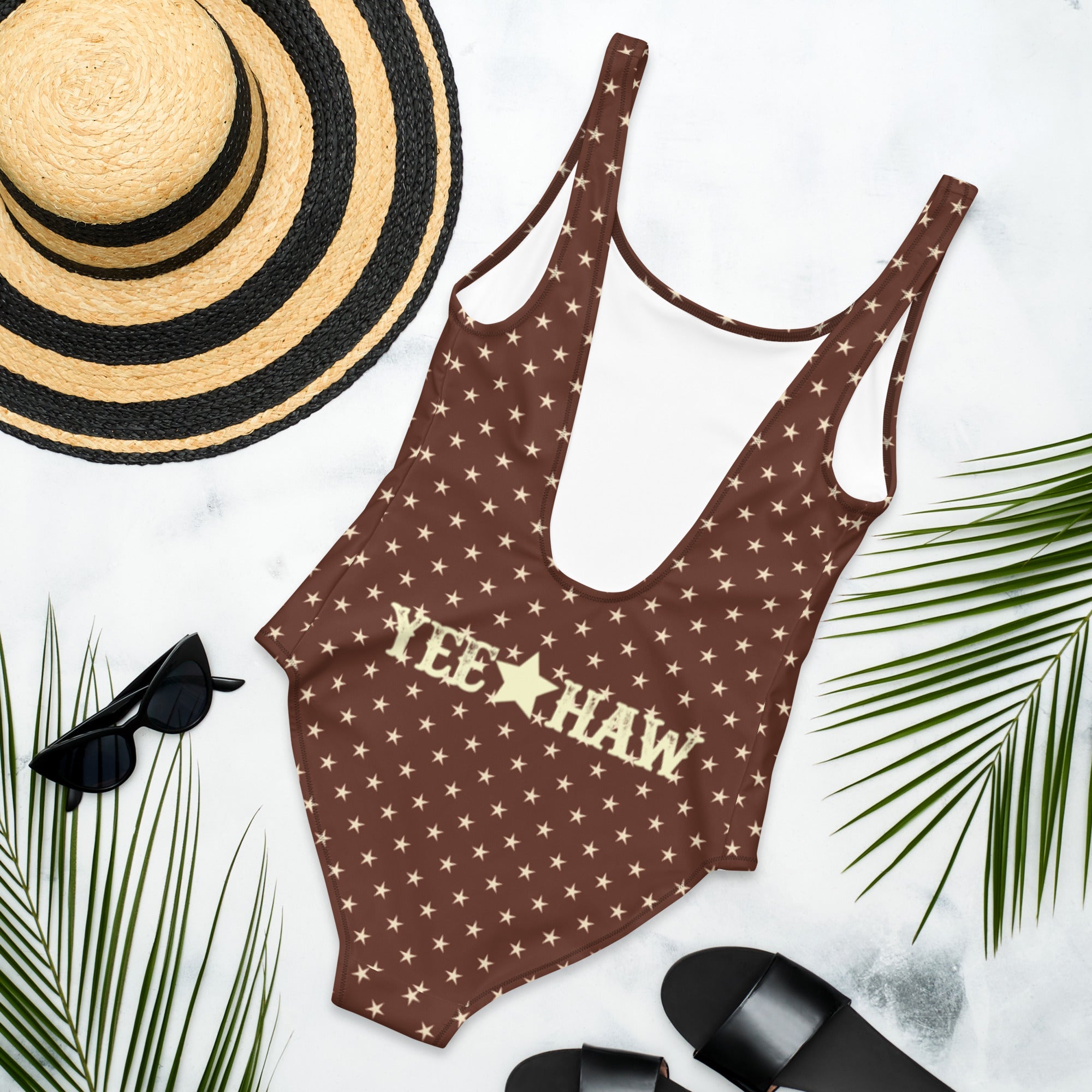 Baha Ranch Yeehaw Rodeo Stars One-Piece Swim Suit by Baha Ranch Western Wear - product image 2