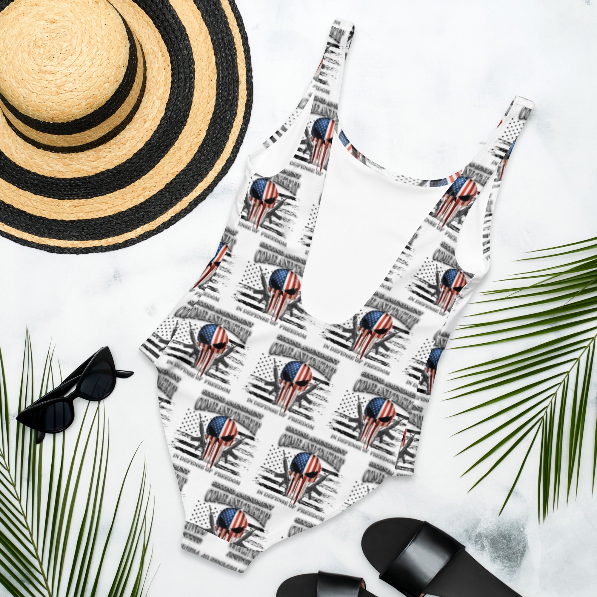 Baha Ranch Yeehaw Come & Take It One-Piece Swimsuit by Baha Ranch Western Wear - product image 2