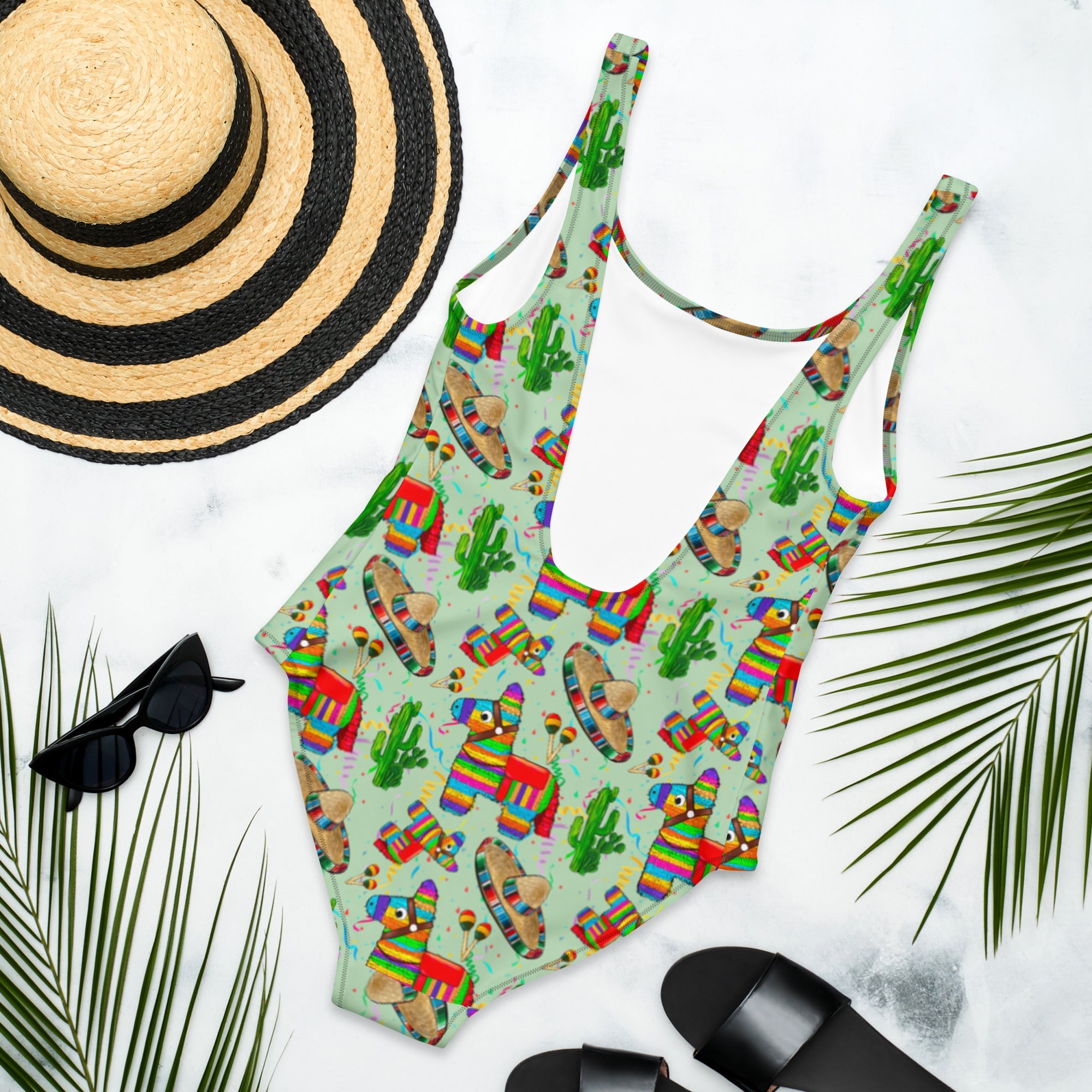Baha Ranch Yeehaw Cinco De Mayo One-Piece Swimsuit by Baha Ranch Western Wear - product image 5