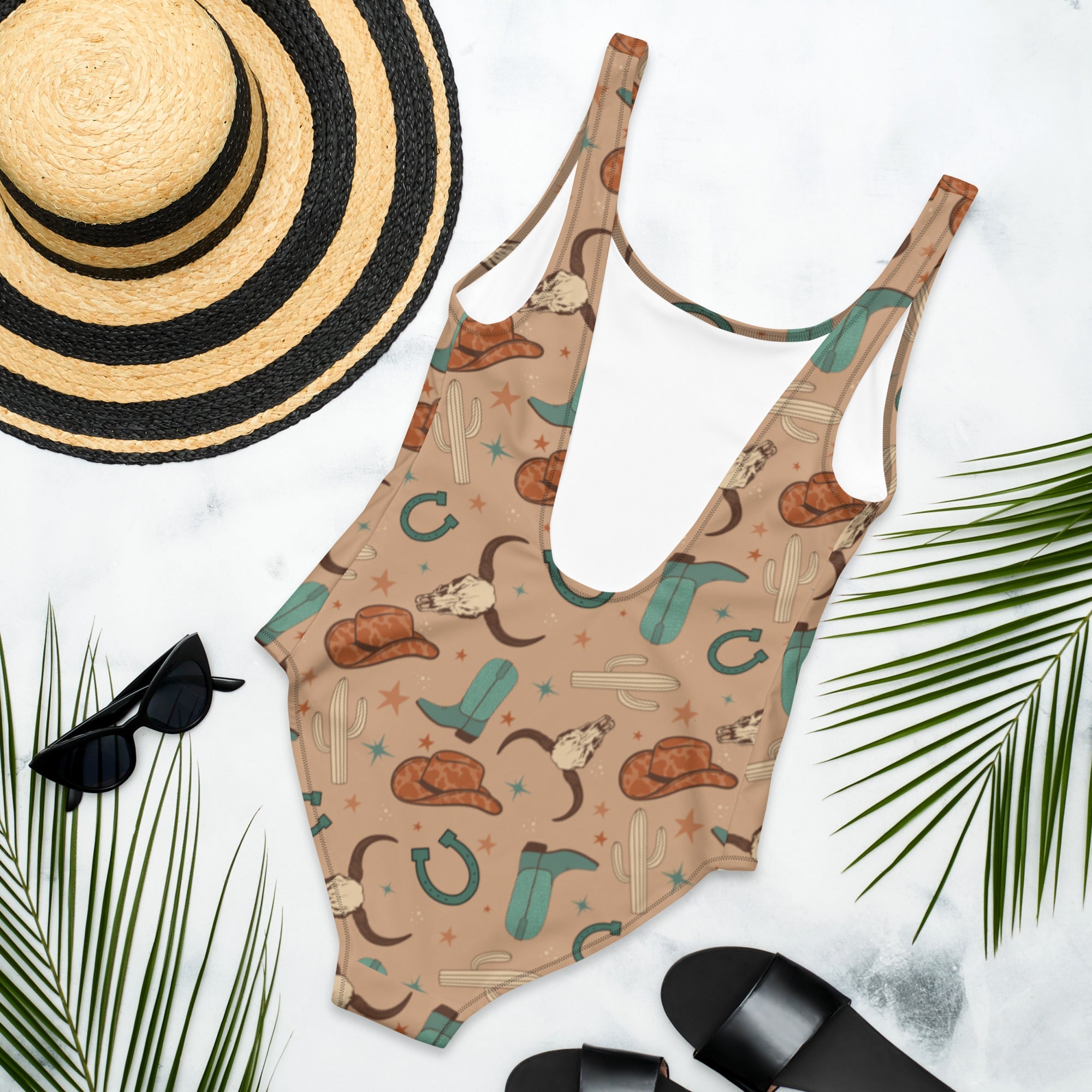 Baha Ranch Yeehaw All Western One-Piece Swimsuit by Baha Ranch Western Wear - product image 6