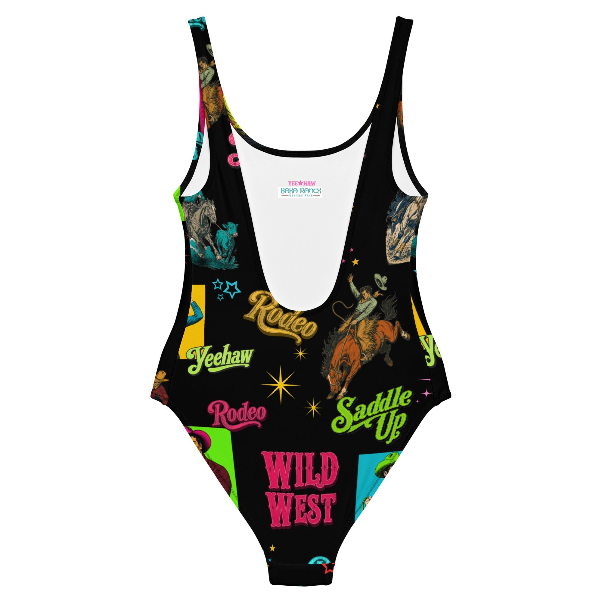 Baha Ranch Yeehaw The Last Roundup One-Piece Swimsuit by Baha Ranch Western Wear - product image 6
