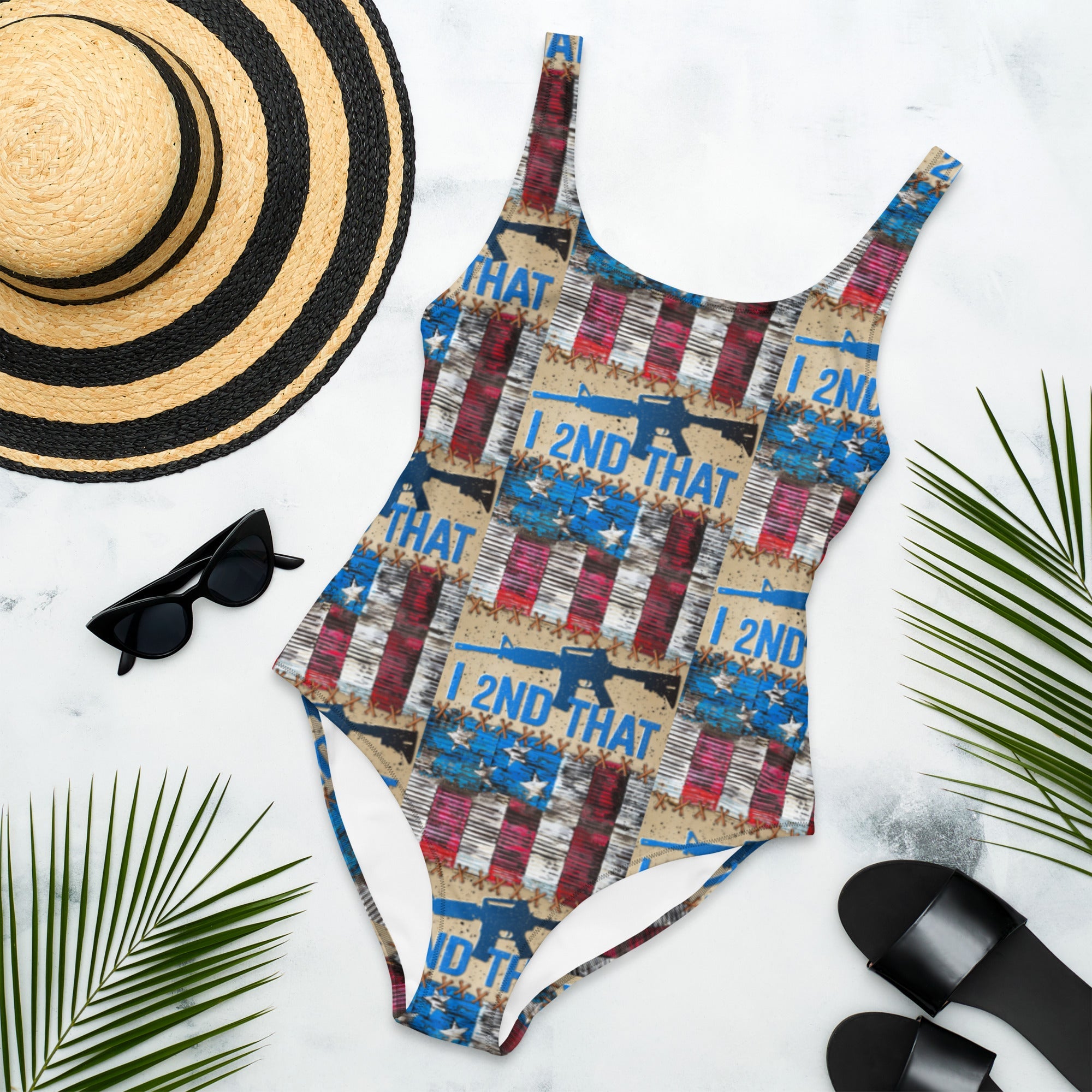 Baha Ranch Yeehaw I 2nd That One-Piece Swimsuit by Baha Ranch Western Wear