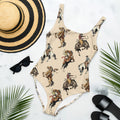 Baha Ranch Yeehaw Vintage Cowgirl One-Piece Swimsuit by Baha Ranch Western Wear