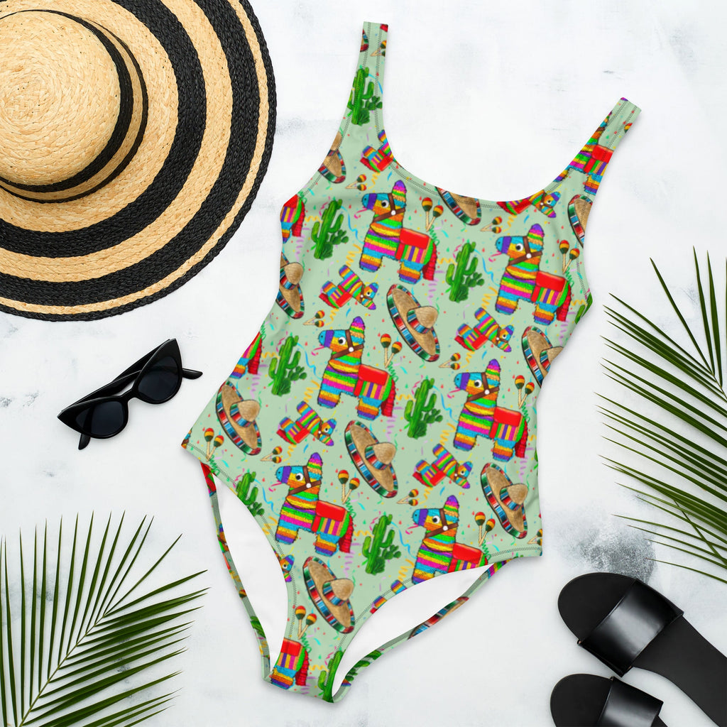 Baha Ranch Yeehaw Cinco De Mayo One-Piece Swimsuit by Baha Ranch Western Wear