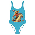 Baha Ranch Yeehaw Vintage Cowgirl One-Piece Swimsuit by Baha Ranch Western Wear