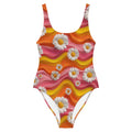 Baha Ranch Yeehaw Groovy Floral One-Piece Swimsuit by Baha Ranch Western Wear