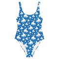 Baha Ranch Yeehaw Blue Rodeo Cowboy One-Piece Swimsuit by Baha Ranch Western Wear