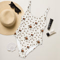 Baha Ranch Yeehaw Hereford Brands One-Piece Swimsuit by Baha Ranch Western Wear