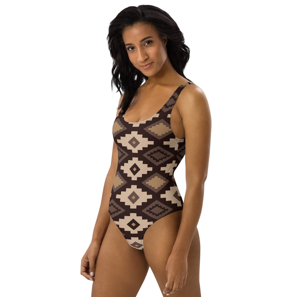 Baha Ranch Yeehaw Southwestern Earth One-Piece Swimsuit by Baha Ranch Western Wear - product image 5