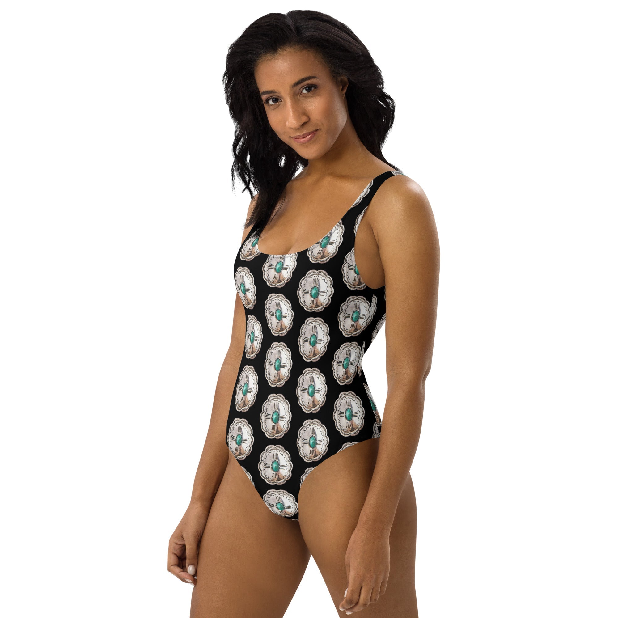 Baha Ranch Yeehaw Concho Crazy One-Piece Swimsuit by Baha Ranch Western Wear - product image 5