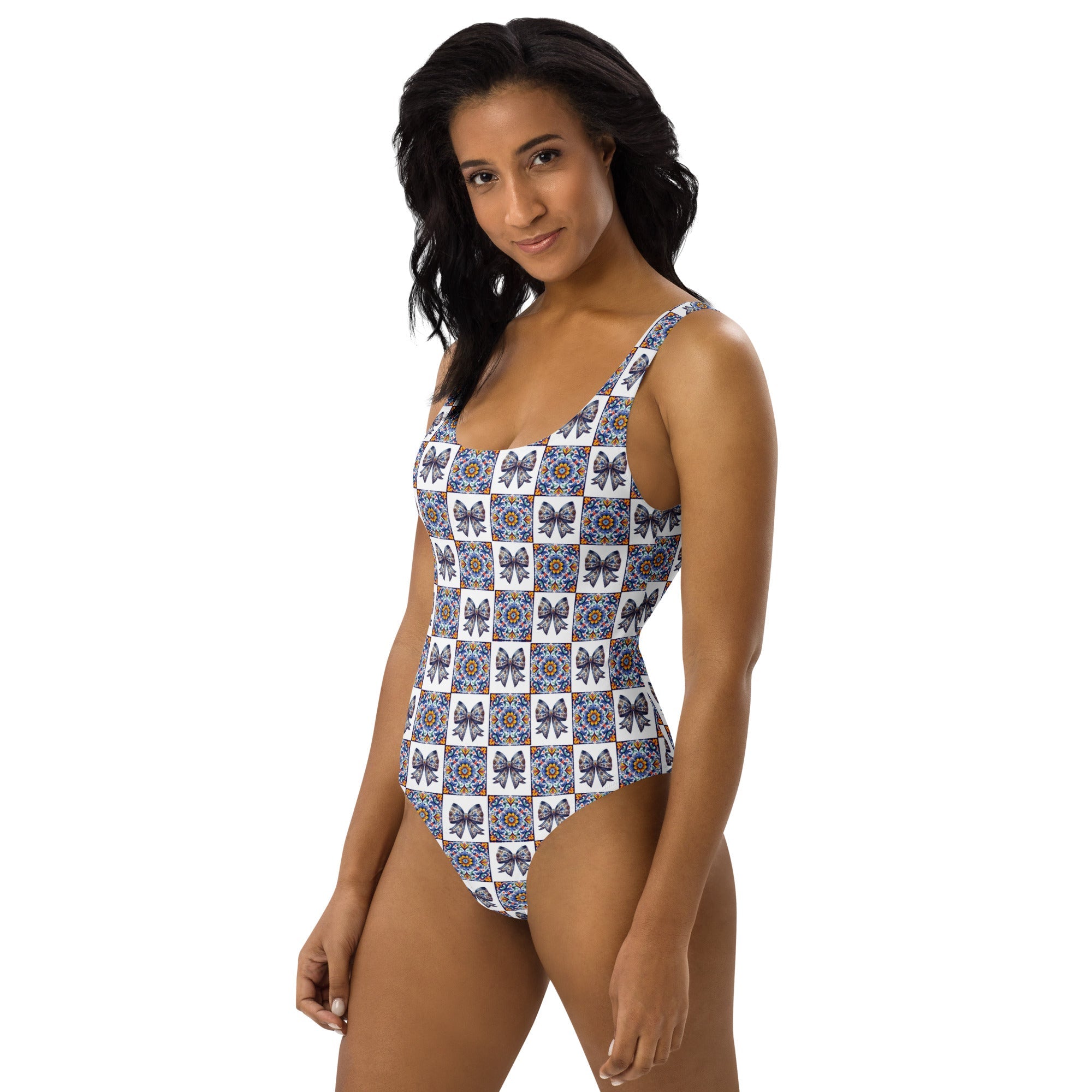 Baha Ranch Yeehaw Talavera One-Piece Swimsuit by Baha Ranch Western Wear - product image 3