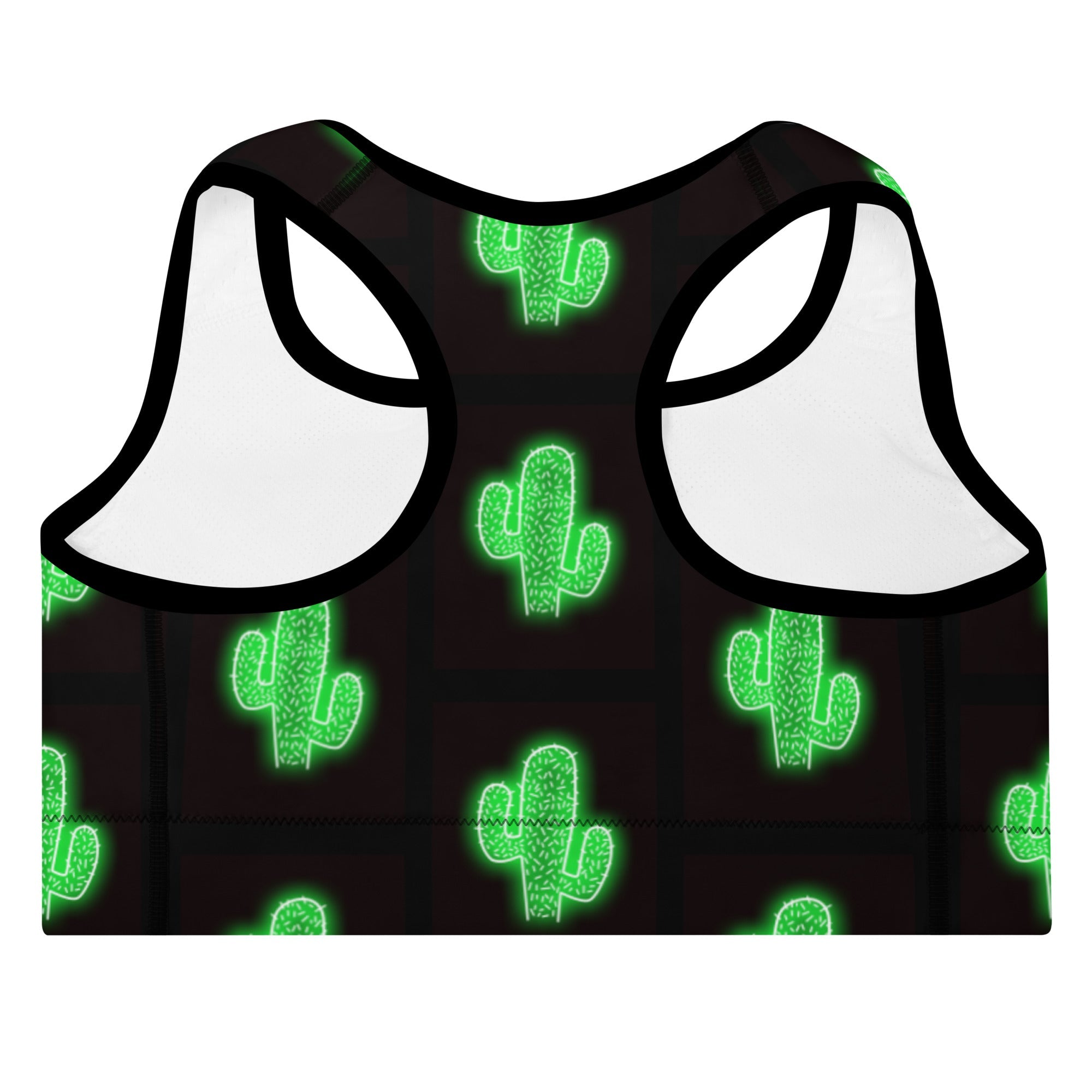 Neon Cactus Padded Sports Bra by Baha Ranch Western Wear - product image 6