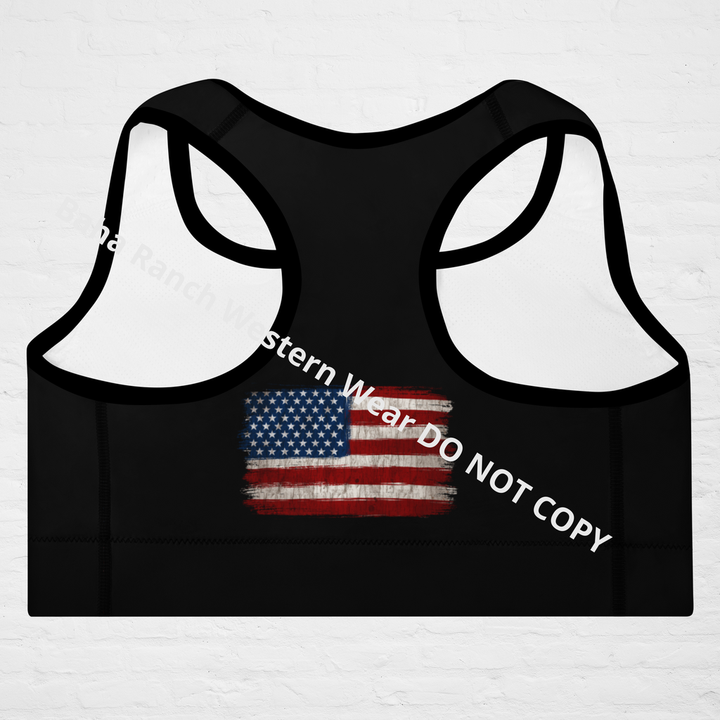 Hells Comin With Me Padded Sports Bra by Baha Ranch Western Wear - product image 2