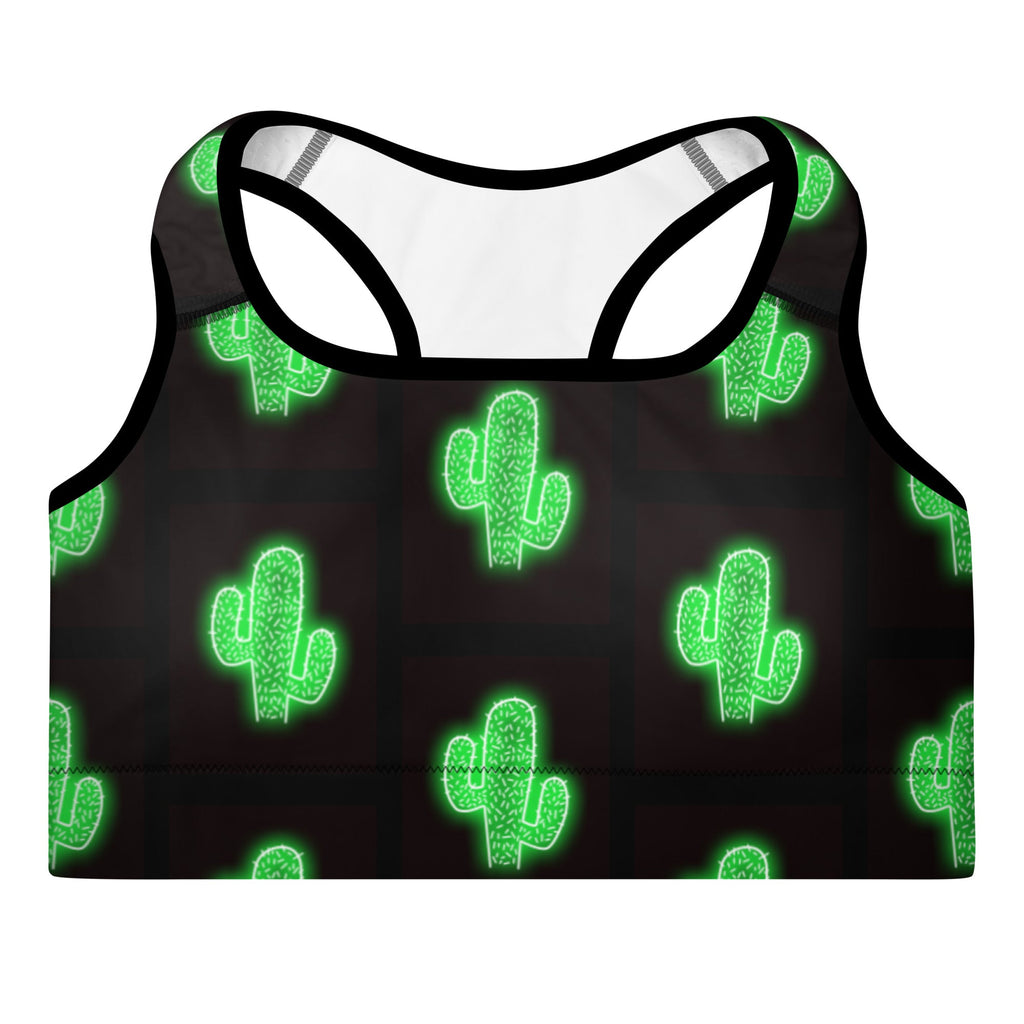 Neon Cactus Padded Sports Bra by Baha Ranch Western Wear - product image 2
