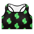 Neon Cactus Padded Sports Bra by Baha Ranch Western Wear - product image 2