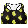 Green Neon Cactus Padded Sports Bra by Baha Ranch Western Wear - product image 2