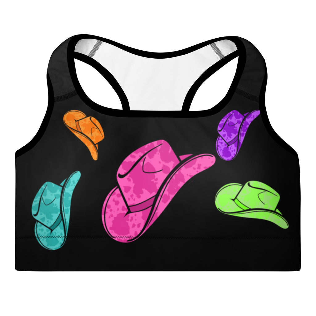 All Neon Hat Padded Sports Bra by Baha Ranch Western Wear - product image 2