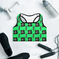 Baha Ranch Neon Yeehaw Padded Sports Bra by Baha Ranch Western Wear - product image 4