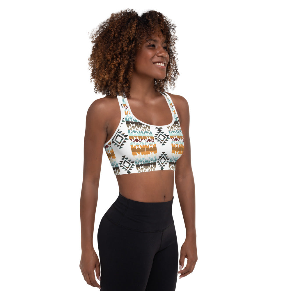 Aztec Blanket Print Sports Bra by Baha Ranch Western Wear - product image 6