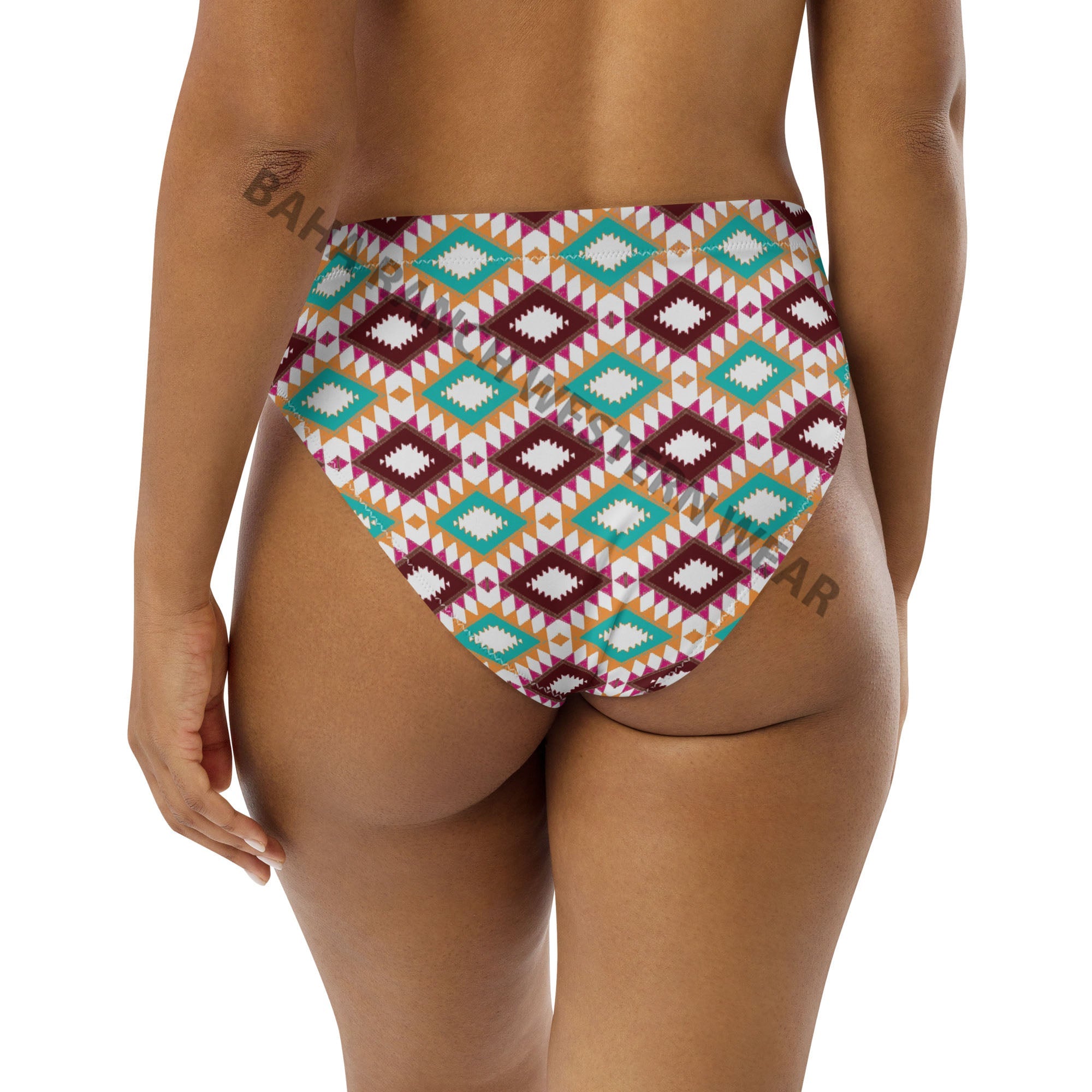 Baha Ranch Yeehaw Aztec Print Bikini Bottom by Baha Ranch Western Wear - product image 4