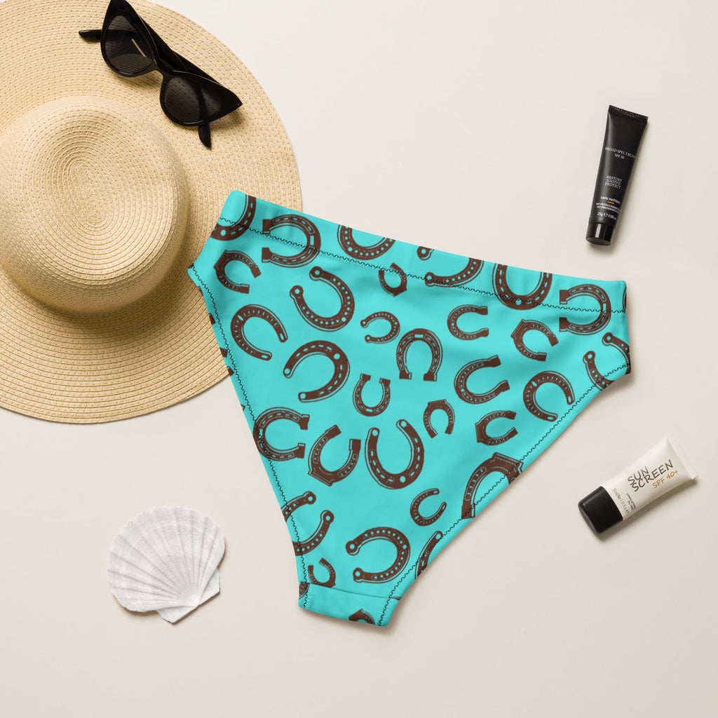 Baha Ranch Yeehaw Turquoise Horseshoe Bikini Bottom by Baha Ranch Western Wear - product image 2