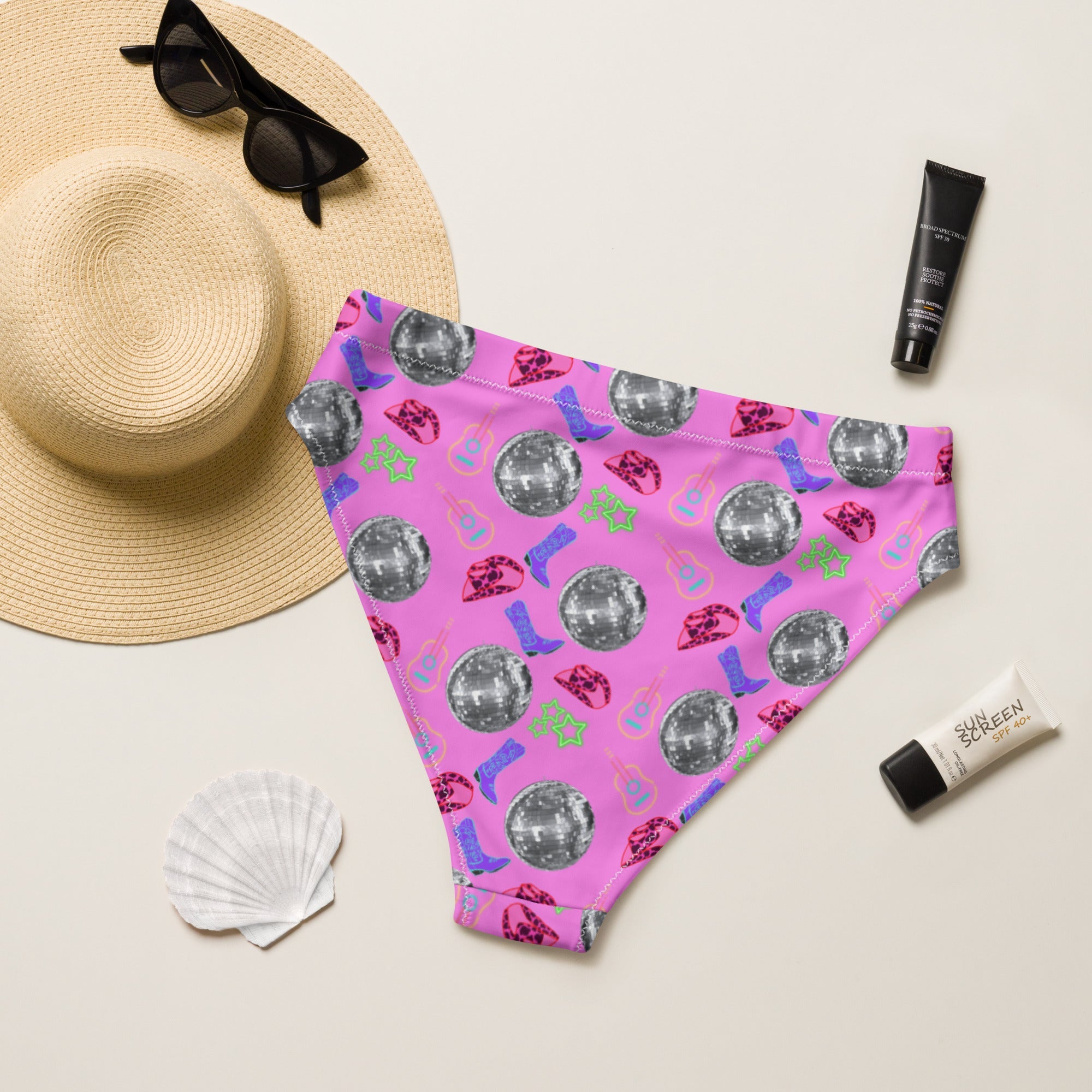 Baha Ranch Yeehaw Disco Cowgirl Bikini Bottom by Baha Ranch Western Wear - product image 6