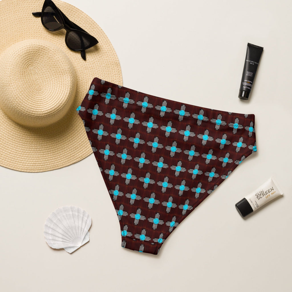 Yeehaw Turquoise Zia Bikini Bottom by Baha Ranch Western Wear - product image 5