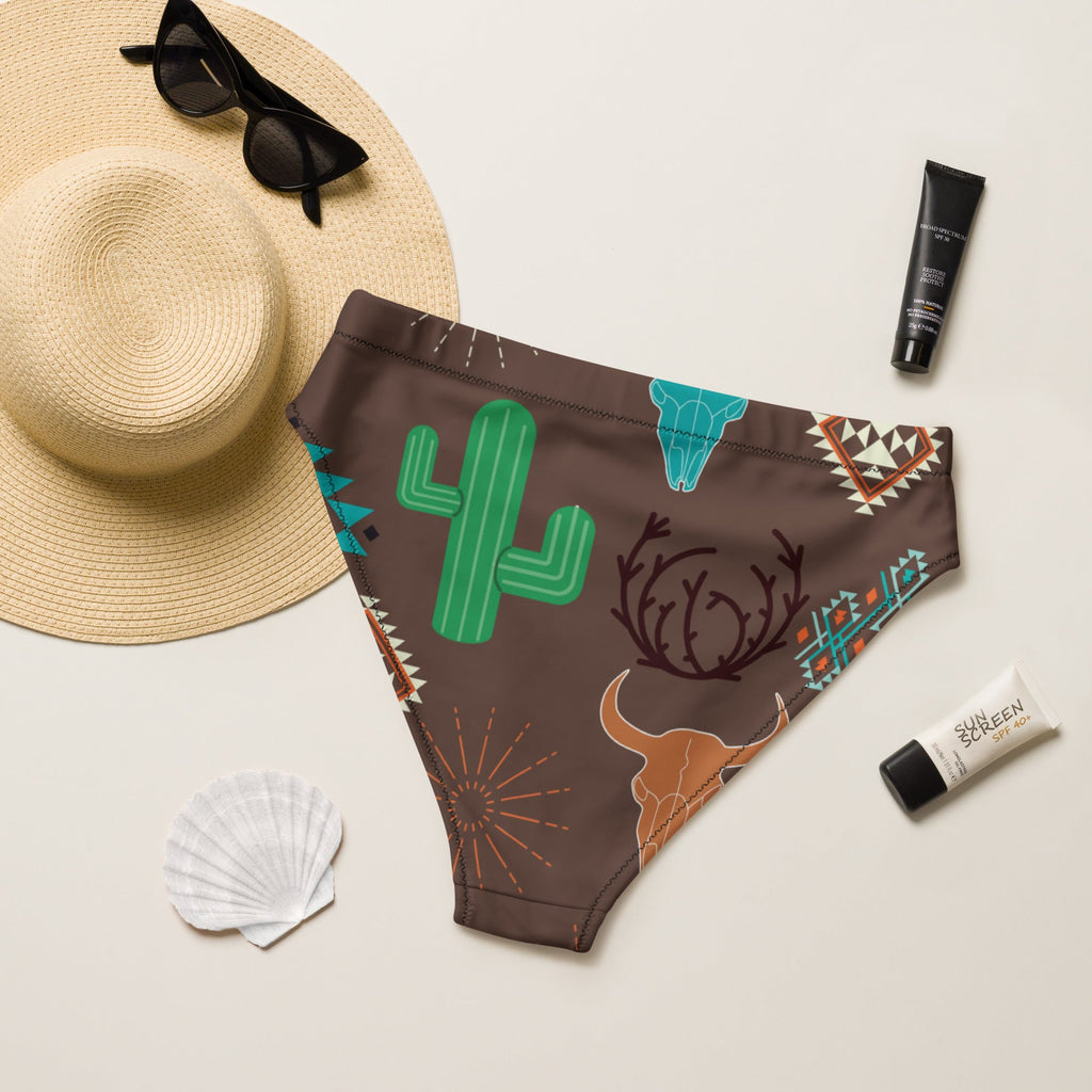 Baha Ranch Yeehaw Bullhead Cactus Bikini Bottom by Baha Ranch Western Wear - product image 5