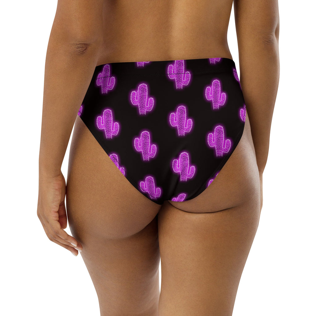 Baha Ranch Yeehaw Purple Neon Cactus Bikini Bottom by Baha Ranch Western Wear - product image 5