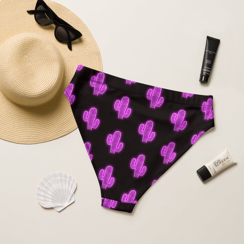Baha Ranch Yeehaw Purple Neon Cactus Bikini Bottom by Baha Ranch Western Wear - product image 6