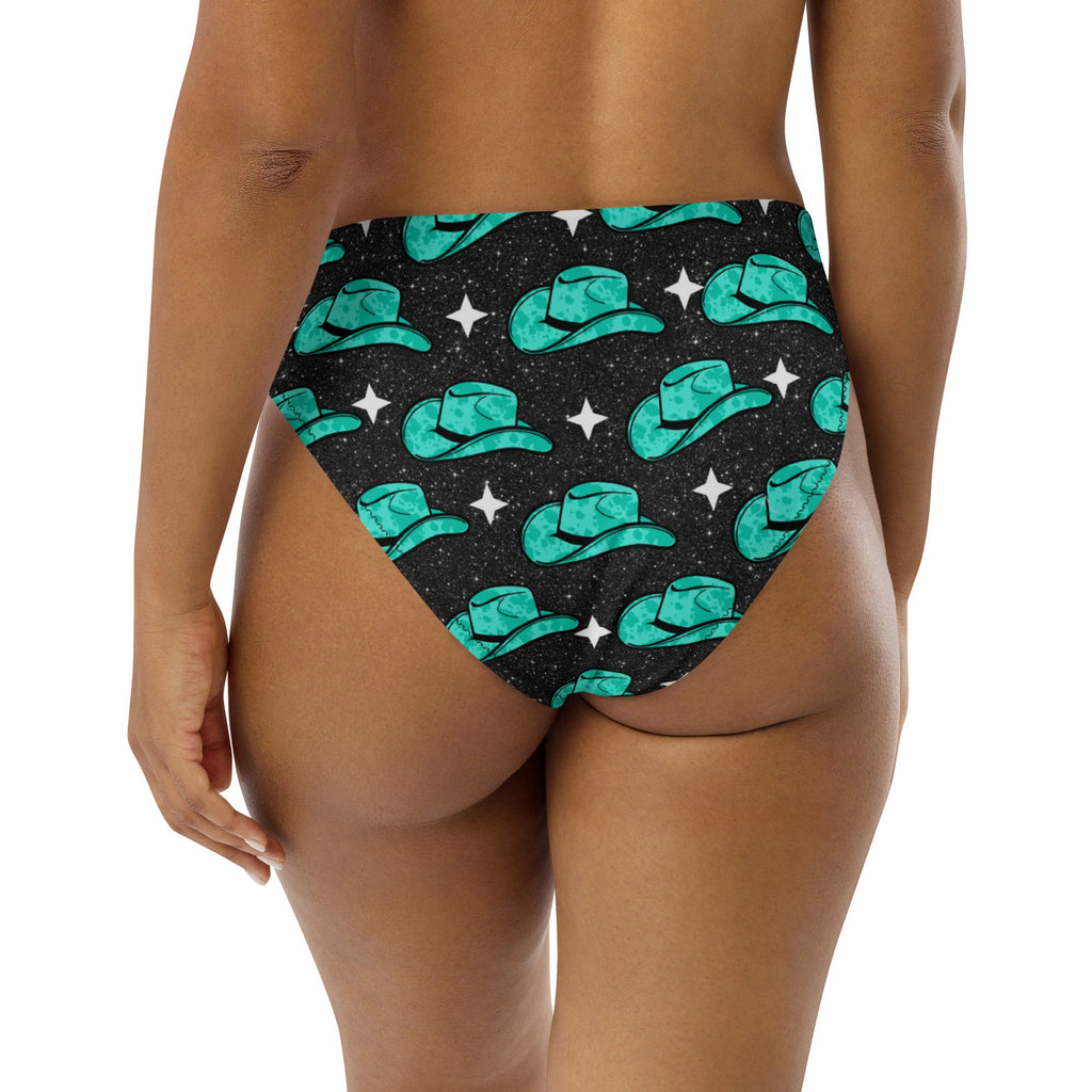 Baha Ranch Yeehaw Turquoise Hat Bikini Bottom by Baha Ranch Western Wear - product image 5