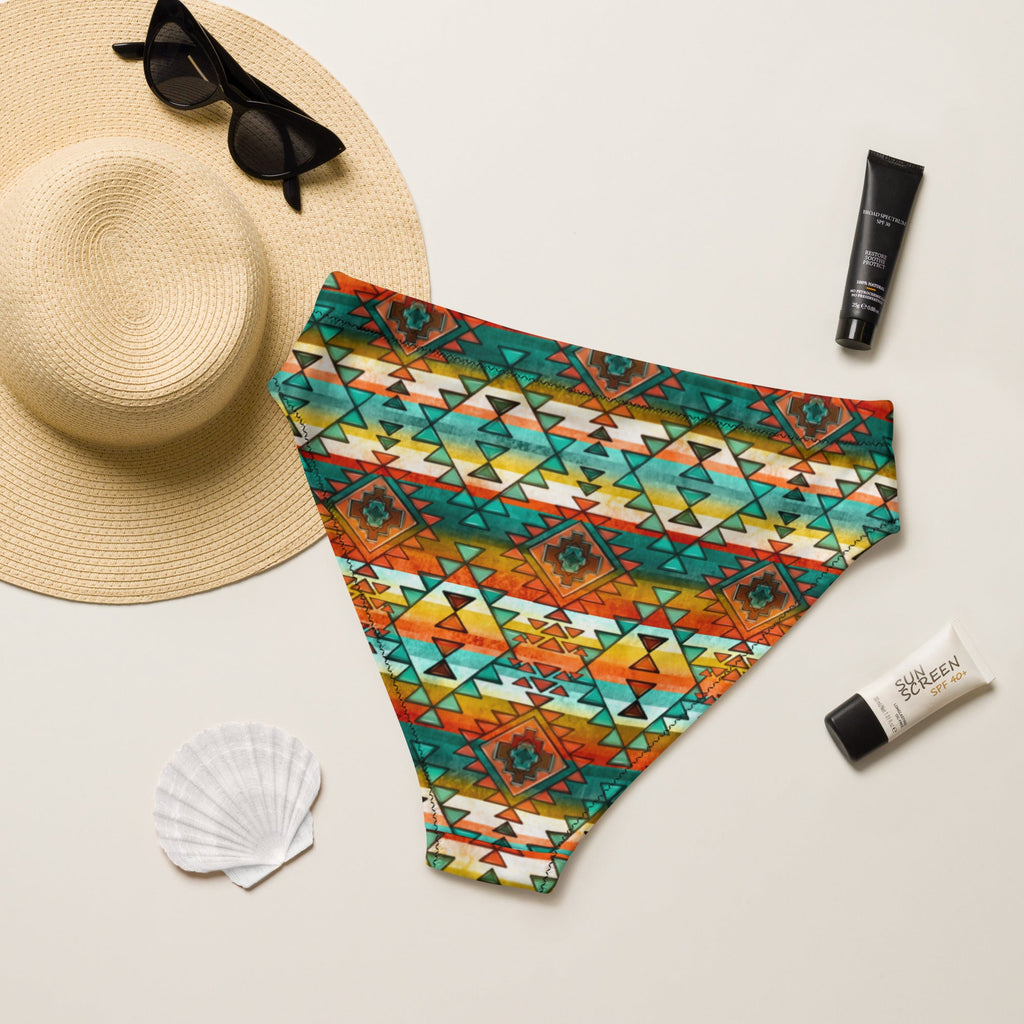 Baha Ranch Yeehaw Mustard Aztec Bikini Bottom by Baha Ranch Western Wear - product image 6