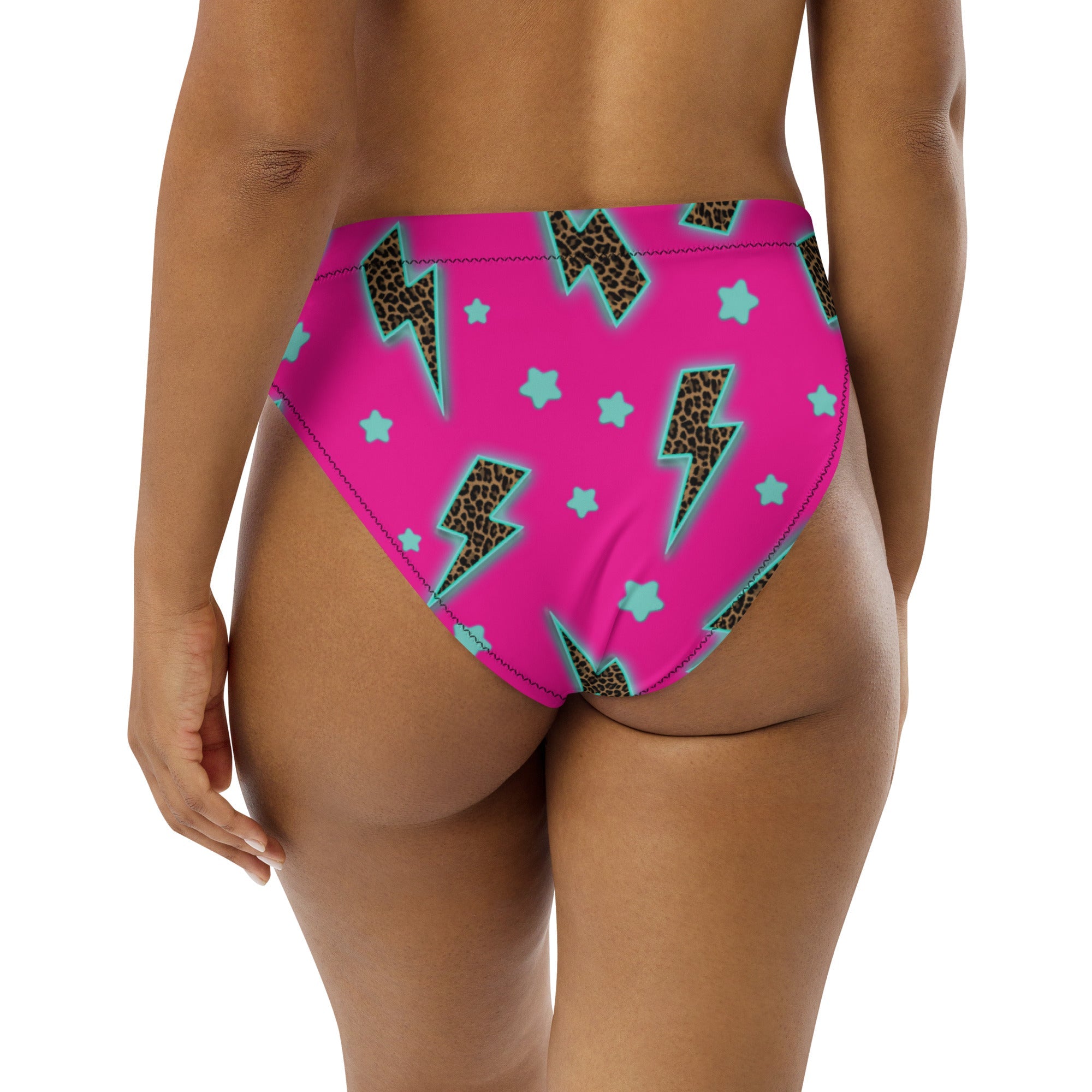 Baha Ranch Yeehaw Leopard Lightning Bikini Bottom by Baha Ranch Western Wear - product image 5