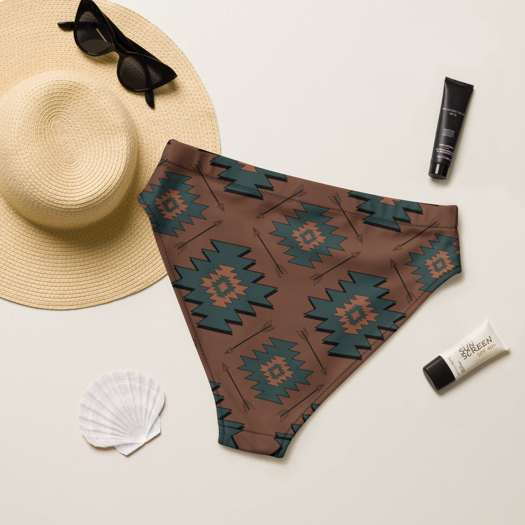 Baha Ranch Yeehaw Teal Aztec Bikini Bottom by Baha Ranch Western Wear - product image 4