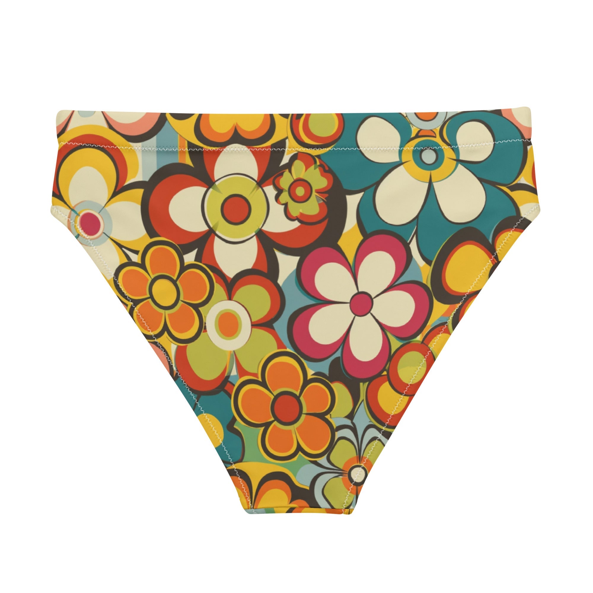 Baha Ranch Yeehaw Woodstock Retro Floral Bikini Bottom by Baha Ranch Western Wear - product image 4