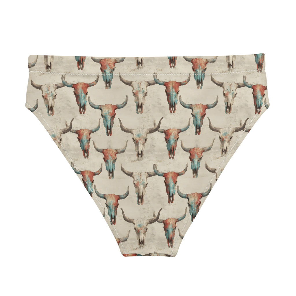 Baha Ranch Yeehaw Bullhead Skulls Bikini Bottom by Baha Ranch Western Wear - product image 4