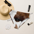 Yeehaw Brown Cow Print Bikini Bottom by Baha Ranch Western Wear