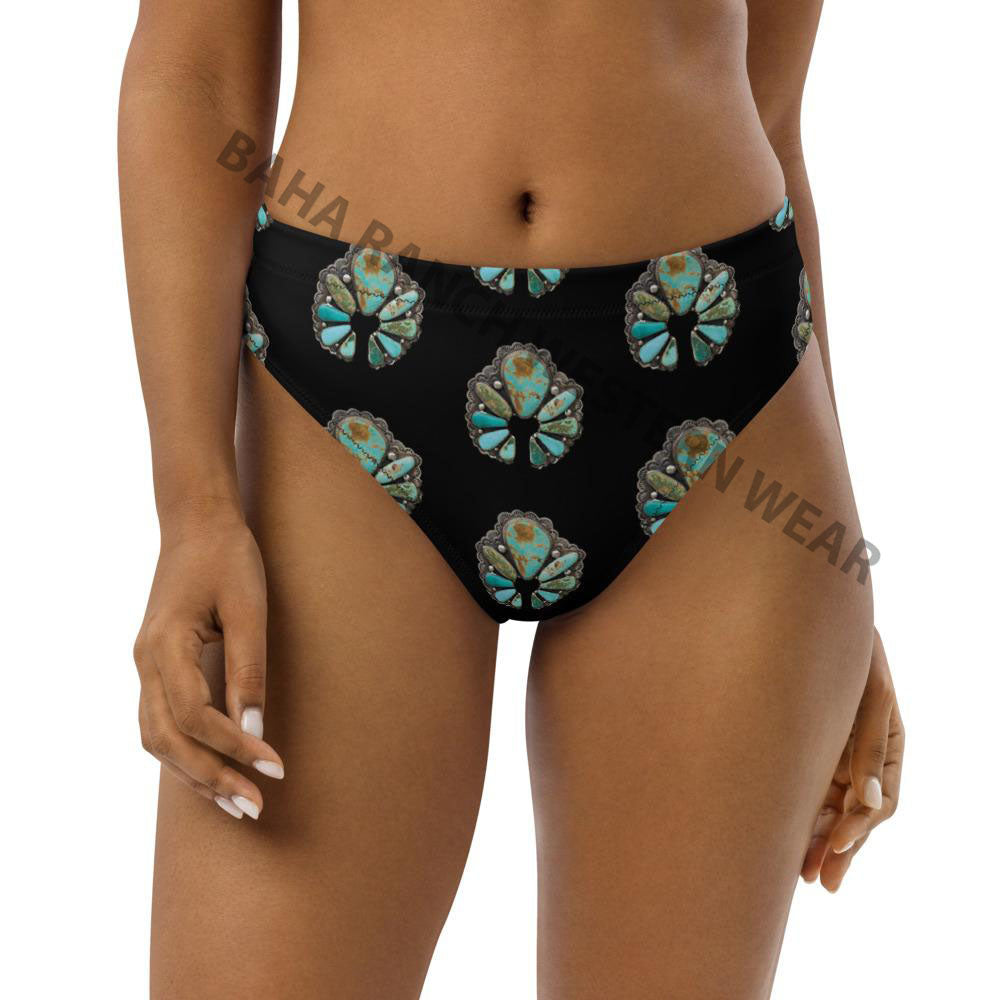 Yeehaw Black Naja Bikini Bottom by Baha Ranch Western Wear - product image 3