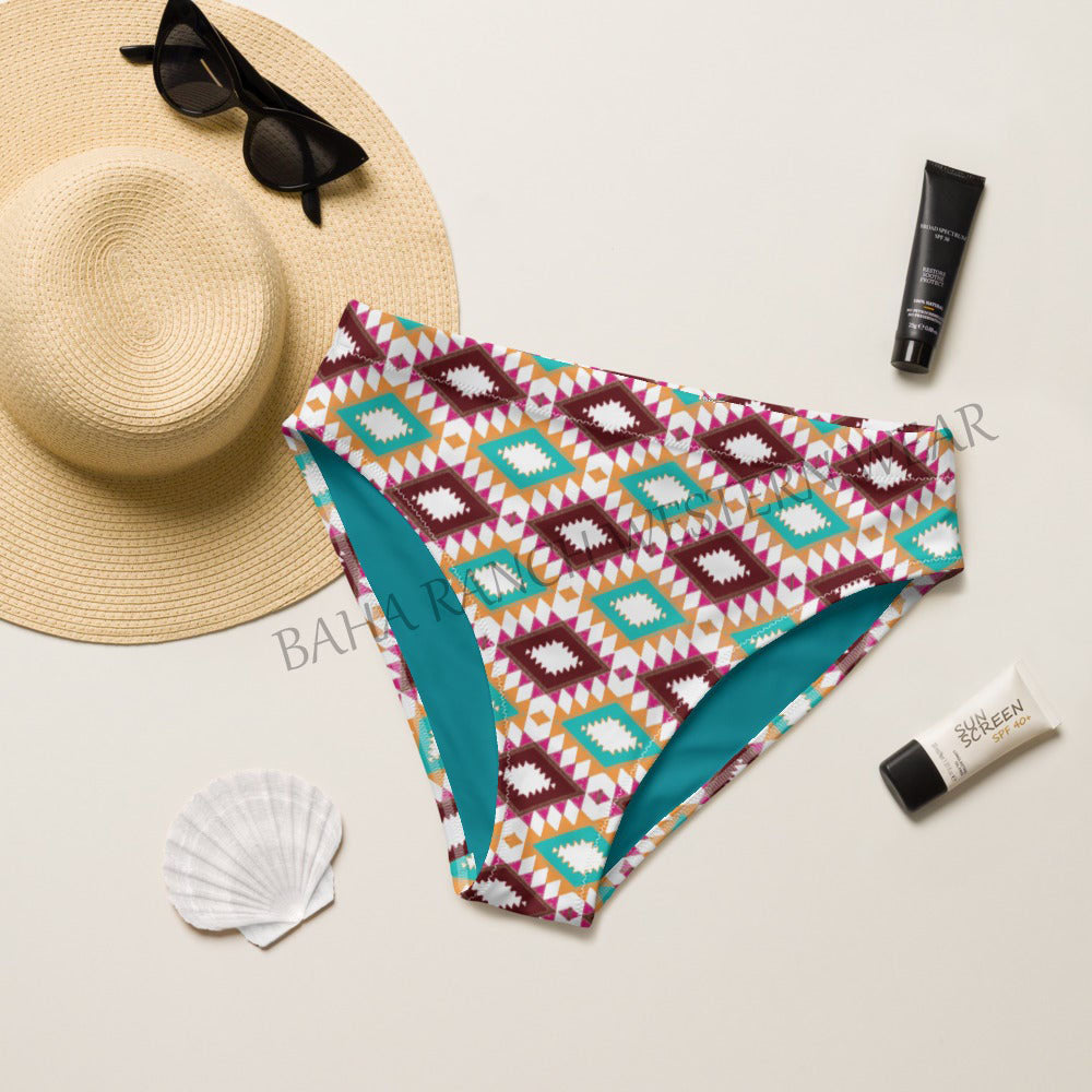 Baha Ranch Yeehaw Aztec Print Bikini Bottom by Baha Ranch Western Wear