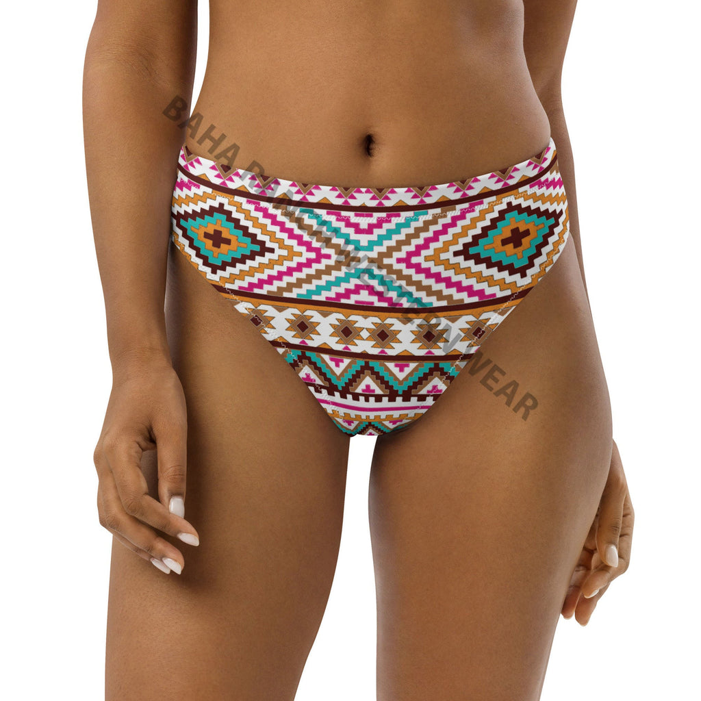 Baha Ranch Yeehaw Multi Aztec Bikini Bottom by Baha Ranch Western Wear - product image 4