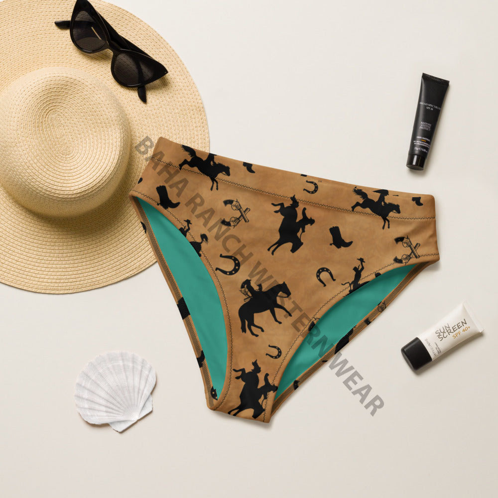 Baha Ranch Yeehaw Vintage Western Bikini Bottom by Baha Ranch Western Wear