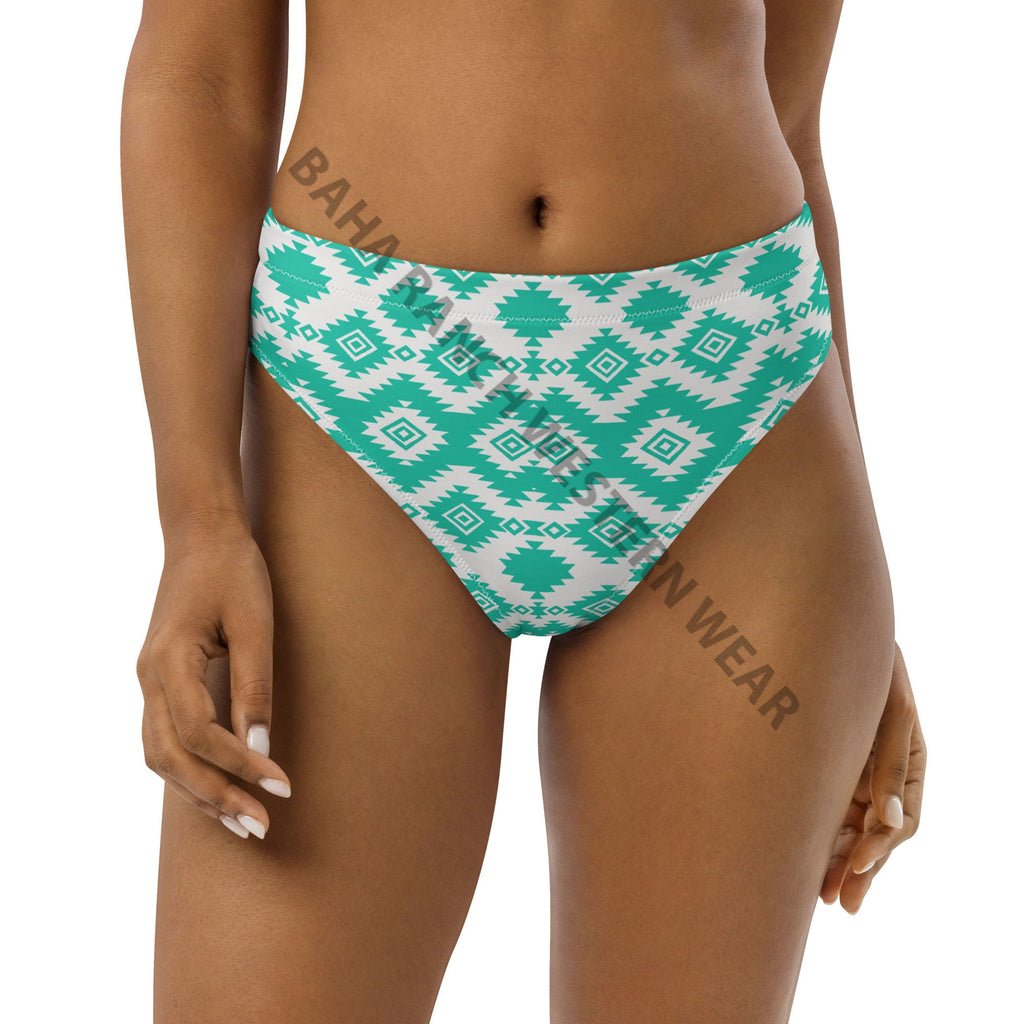 Baha Ranch Yeehaw Turquoise Aztec Bikini Bottom by Baha Ranch Western Wear - product image 3