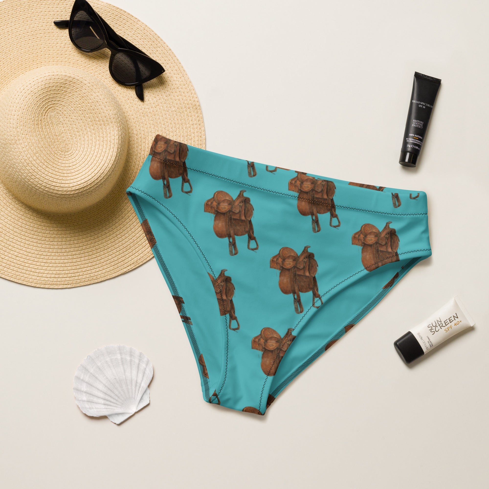 Baha Ranch Yeehaw Saddle Up Bikini Bottom by Baha Ranch Western Wear