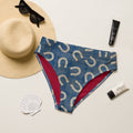Baha Ranch Yeehaw Vintage Horseshoe Bikini Bottom by Baha Ranch Western Wear