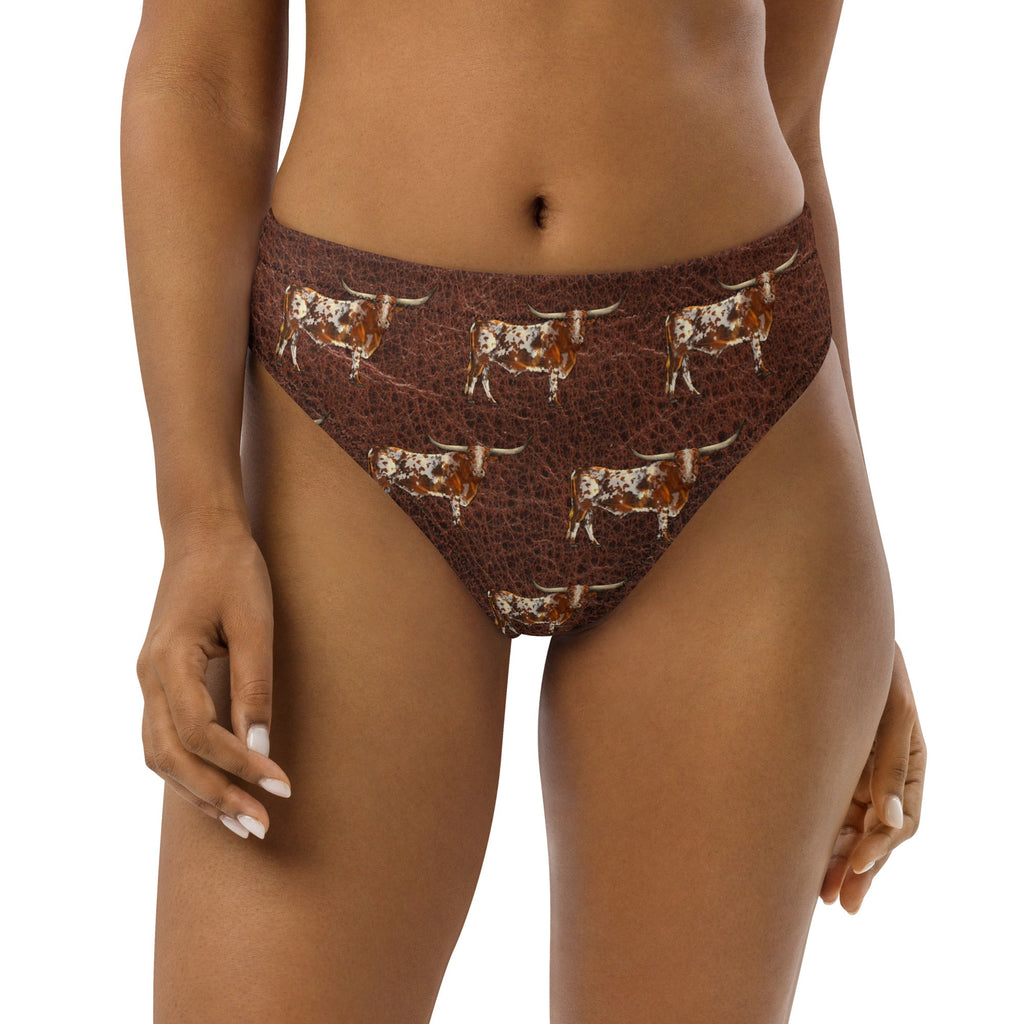 Baha Ranch Yeehaw Leather & Longhorns Bikini Bottom by Baha Ranch Western Wear - product image 7