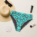 Baha Ranch Yeehaw Turquoise Horseshoe Bikini Bottom by Baha Ranch Western Wear