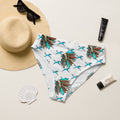 Baha Ranch Yeehaw Turquoise Running Horse Head Dress Bikini Bottom by Baha Ranch Western Wear