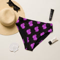 Baha Ranch Yeehaw Purple Neon Cactus Bikini Bottom by Baha Ranch Western Wear