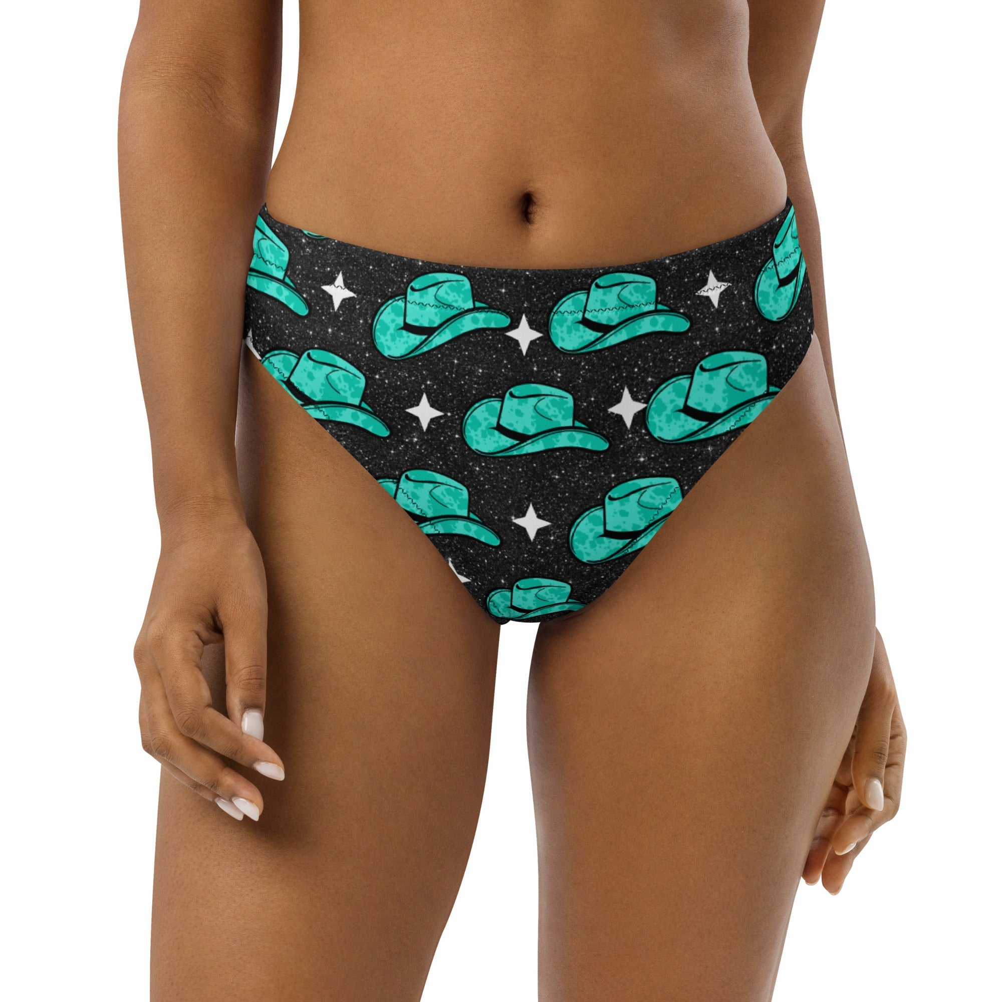 Baha Ranch Yeehaw Turquoise Hat Bikini Bottom by Baha Ranch Western Wear - product image 4