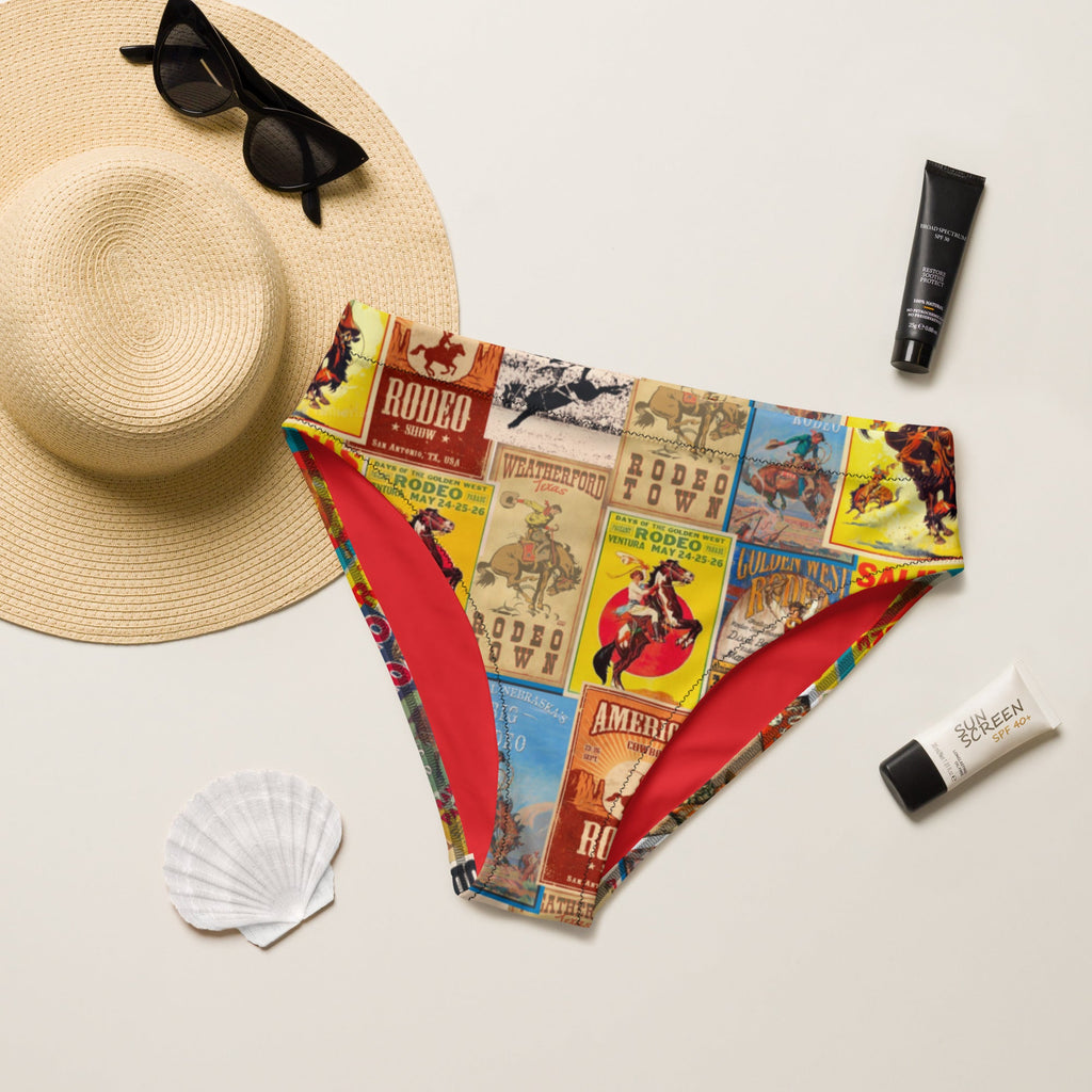 Baha Ranch Yeehaw Vintage Rodeo Bikini Bottom by Baha Ranch Western Wear
